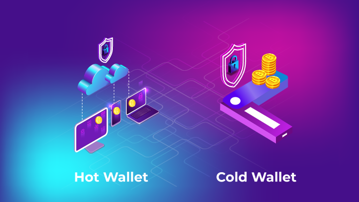 Hot vs cold wallets