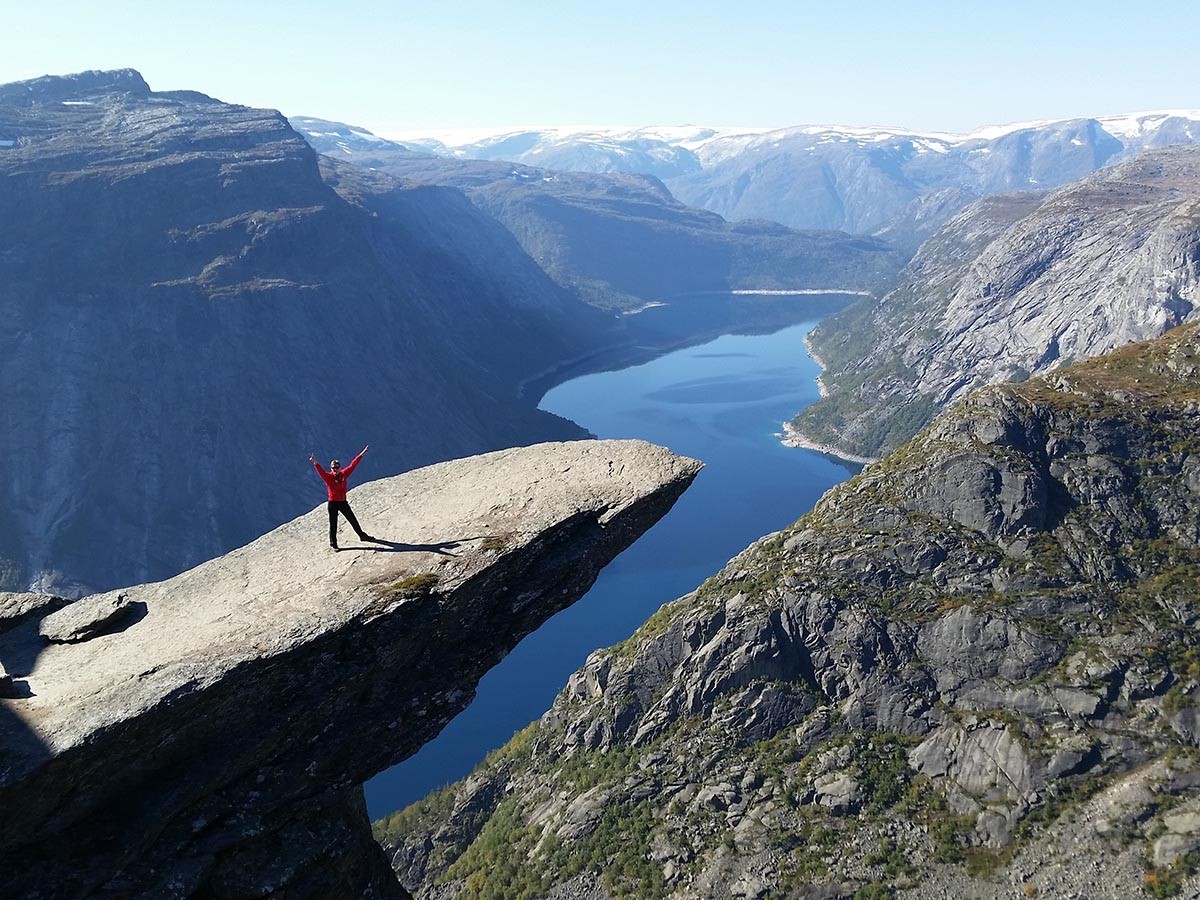 TROLLTUNGA – Among 5 beautiful scenes in Norway