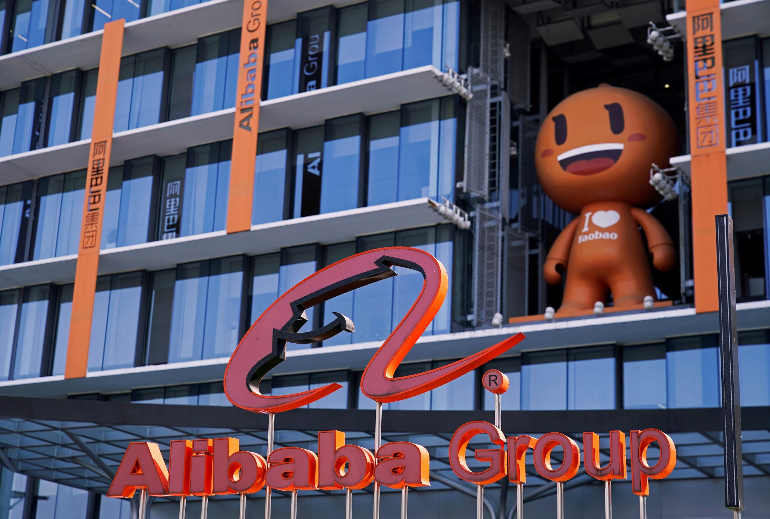 Alibaba's Stock Price in 2019
